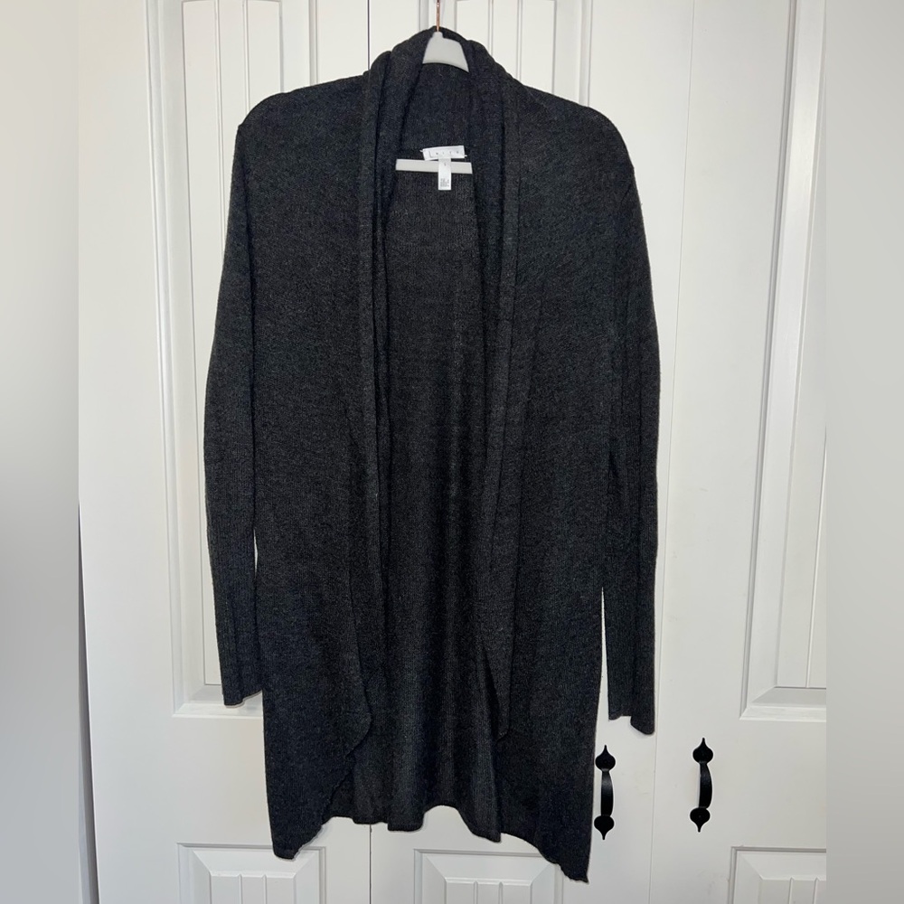 Leith Charcoal Grey Cardigan